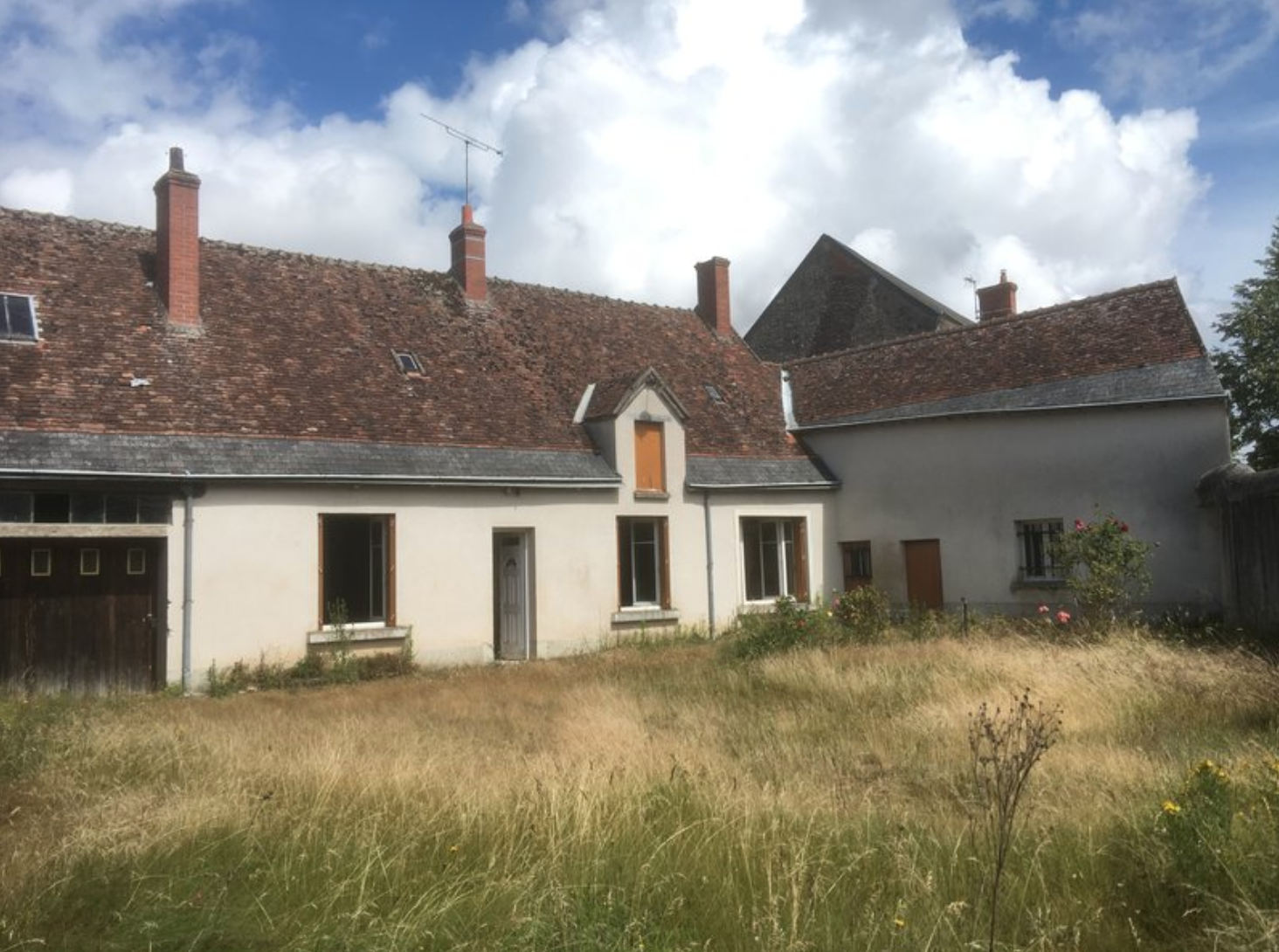 Maison en cours de rénovation performante Dorémi en région Centre-Val de Loire