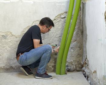 Installation d’une ventilation double flux sur un chantier Dorémi